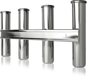 Seamax 4 Rod Rack Fishing Rod Holder 316 Stainless Steel Rod Holder for Boats & Yacht