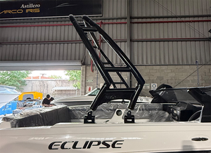 Reborn LaunchX 2026 Wakeboard Tower, Upgraded Two-Way Installation Design, 2.5" Heavy Duty Aluminum Tubing, Premium Strength & Look