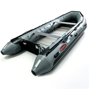 Seamax Ocean500T 16.5 Feet Commercial Grade PVC Inflatable Boat, Aluminum Transom Long Shaft