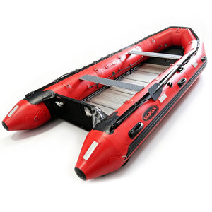 Seamax Ocean500T 16.5 Feet Commercial Grade PVC Inflatable Boat, Aluminum Transom Long Shaft