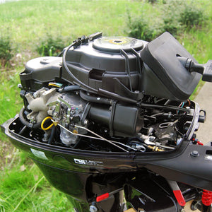 Tohatsu 4-Stroke 9.9HP Outboard Motor, Tiller Handle, EFI Version - Seamax Marine