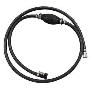 Genuine Tohatsu / Nissan Outboard Fuel Line Hose (primer bulb assembly & fuel connectors) For 4-30HP 4-Stroke Engines