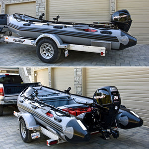 Seamax Ocean470T 15.5 Feet Commercial Grade Inflatable Boat, Max 12 Passengers and 40HP Rated - Seamax Marine