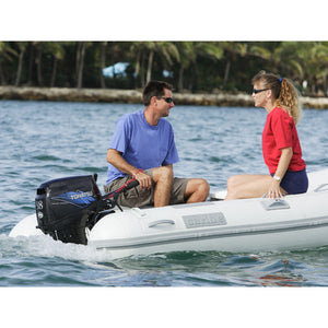 Tohatsu 4-Stroke 9.8HP Outboard Motor, Tiller Handle, New in the box - Seamax Marine