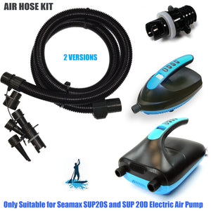 Nylon Air Hose Kit for Seamax 20PSI SUP Electric Air Pump - 2 Version - Seamax Marine