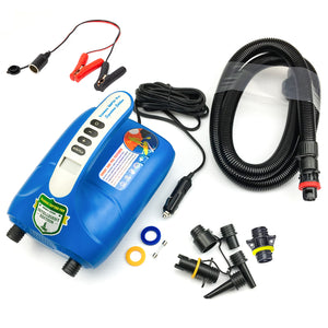 Signature Edition SUP20D PRO Double Stage 20PSI Electric Air Pump for Inflatable SUP and Boat, Intelligent Firmware with Built-in Temperature Sensor and Timer