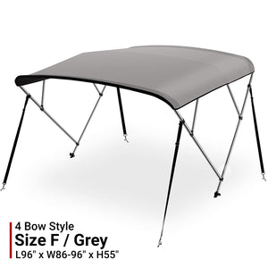 Seamax Bimini Solution for Sport Inflatable Boats (PVC and Hypalon) with Suitable Options