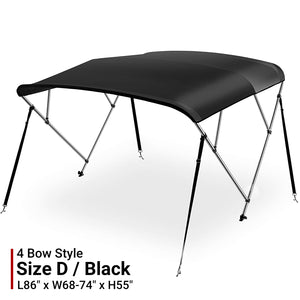 Seamax Bimini Solution for Sport Inflatable Boats (PVC and Hypalon) with Suitable Options