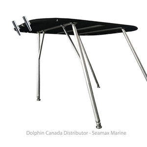 Dolphin Walk Around Boat T Top Super Wide Shade