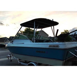 Dolphin Walk Around Boat T Top Super Wide Shade