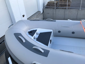 Seamax Aluminum RIB Yacht Tender, 9 to 11 Feet with Bow Locker and Flat Deck - Local Pickup Only - Pre Order Now