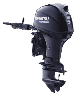 Tohatsu 4-Stroke 40HP Outboard Motor, Tiller Handle - Seamax Marine