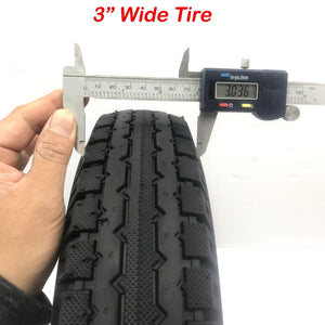 16" Pneumatic Wheel with 3/4" Axle Hole for Seamax Boat Hand Dolly - Seamax Marine