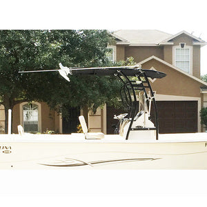 Dolphin Pro2 T Top Black Coated Frame Black Canopy plus Quick Release Knobs + Antenna Bracket