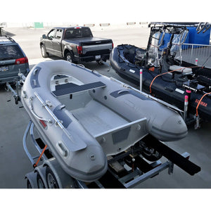 Seamax Aluminum RIB Yacht Tender, 9 to 11 Feet with Bow Locker and Flat Deck - Seamax Marine