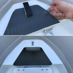 Seamax Aluminum RIB Yacht Tender, 9 to 11 Feet with Bow Locker and Flat Deck - Seamax Marine