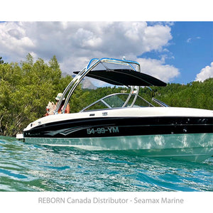 Reborn Launch Forward-Facing Wakeboard Tower - Polished
