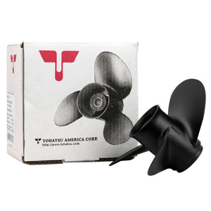 Genuine Propeller fits Tohatsu Tohatsu / Nissan / Mercury 8, 9.8 HP - Aluminum, 3-Blade 8.5" Diam. x 8" Pitch, Part#: 3B2B645151