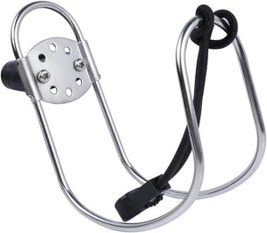 Seamax Stainless Steel Life Ring Buoys Holder Horseshoe Bracket Plastic Mount Well