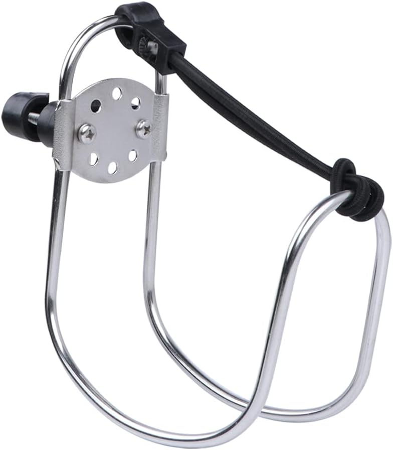 Seamax Stainless Steel Life Ring Buoys Holder Horseshoe Bracket Plastic Mount Well