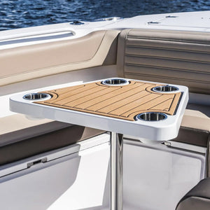 Seamax 4PCS Stainless Steel Cup Drink Holder with Drain Marine Boat Cup Holder Insert RV Camper