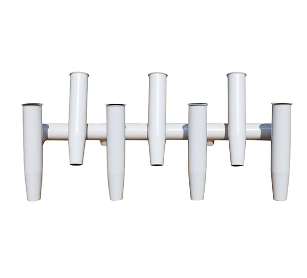 Dolphin 7 Fishing Rod Rack, Fits 1.5"–2" Pipe, Mounts on T-Top, Hardtop, Tower or Radar Arch