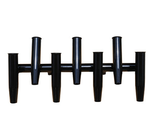 Dolphin 7 Fishing Rod Rack, Fits 1.5"–2" Pipe, Mounts on T-Top, Hardtop, Tower or Radar Arch