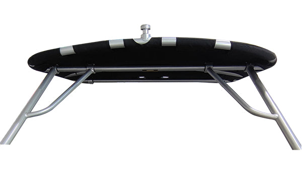 Dolphin Walk Around T-Top 2024 Upgrade Version, 3 Curve Frame Design, Marine Boat T Top with Tow Point &amp; Navigation Light, for Walk Around Sport Cruisers