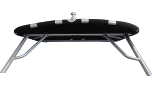 Dolphin Walk Around T-Top 2024 Upgrade Version, 3 Curve Frame Design, Marine Boat T Top with Tow Point & Navigation Light, for Walk Around Sport Cruisers