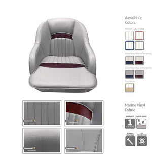 Seamax Boat Captain Pontoon Bucket Seat -S1040 series