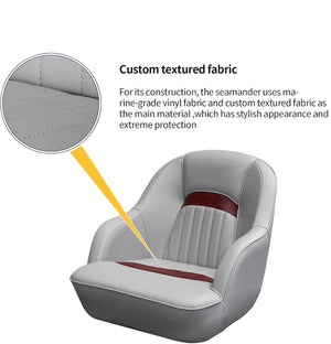 Seamax Boat Captain Pontoon Bucket Seat -S1040 series