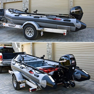 Seamax Pro OceanT Hypalon Commercial Grade Inflatable Boat, with Heavy Duty Alumium Floor (Boat Only)