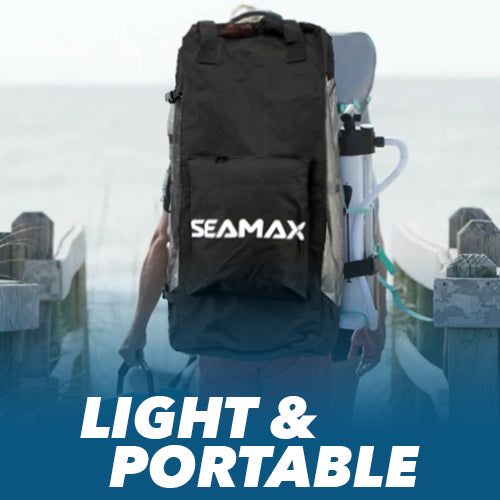 Seamax SeaDancer 108 Inflatable SUP Package, Dimensions L10'8ft x W32 ...