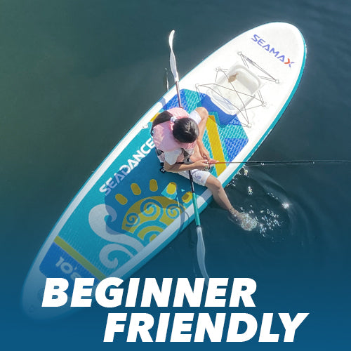 Seamax SeaDancer 108 Inflatable SUP Package, Dimensions L10'8ft x W32 ...