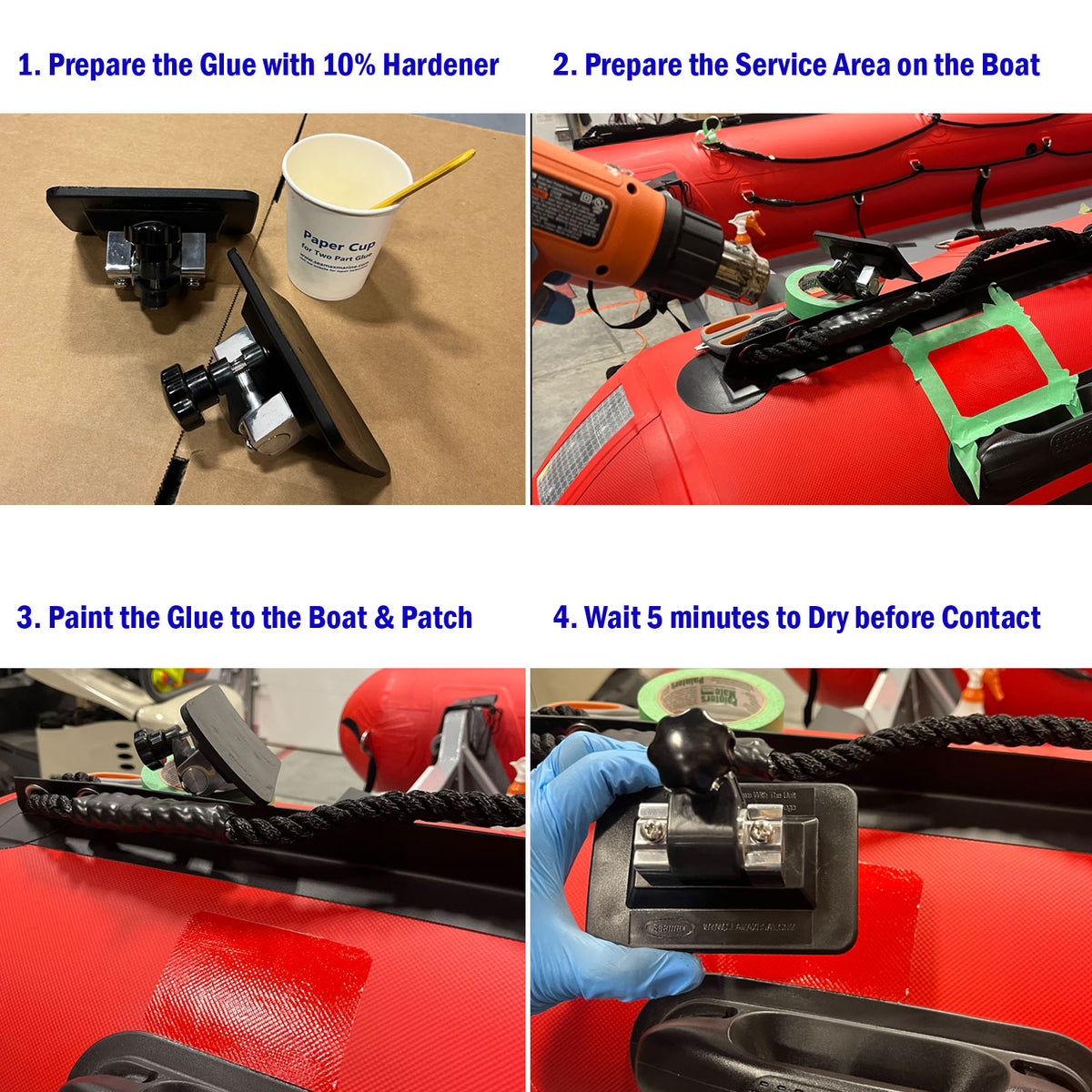 Seamax Developed Bimini Top Pontoon Fitting Kit for Inflatable 