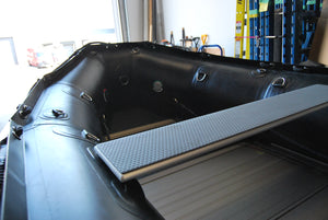 Seamax Ocean380T 12.5 Feet Commercial Grade PVC Inflatable Boat, Max 7 Passengers and 25HP Rated