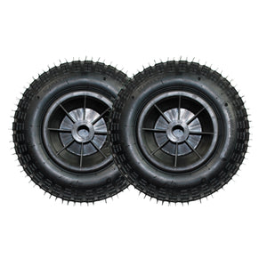 One Pair - 2 x 12" Marine Grade Pneumatic Wheels for Seamax Boat Launching Dolly (Black version)