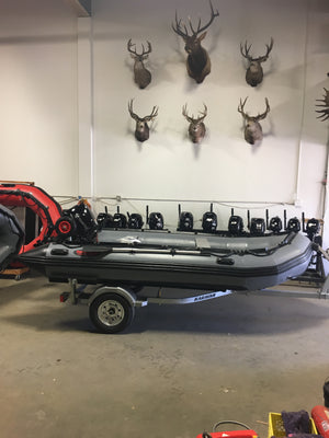 Seamax Pro OceanT Hypalon Commercial Grade Inflatable Boat, with Heavy Duty Alumium Floor (Boat Only)