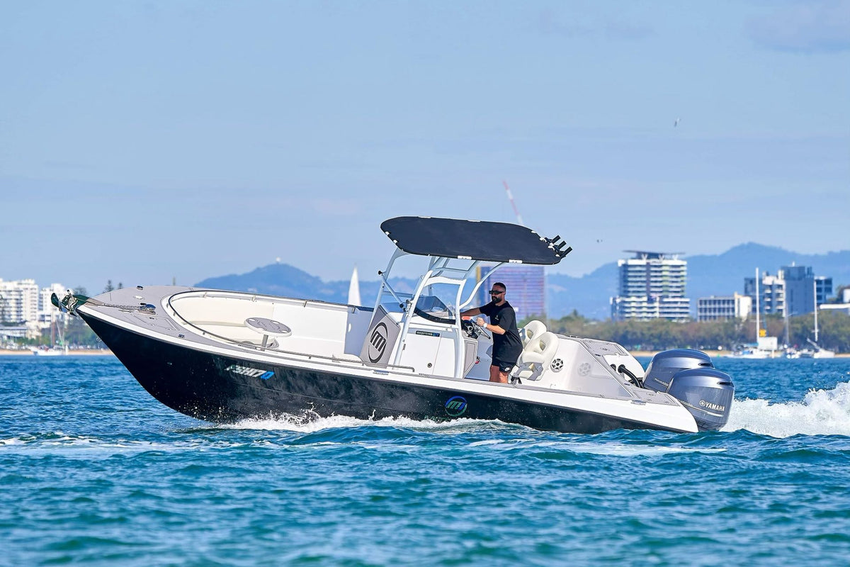 Dolphin Pro3 Extreme Heavy  Duty T top Anodised Frame Black Canopy