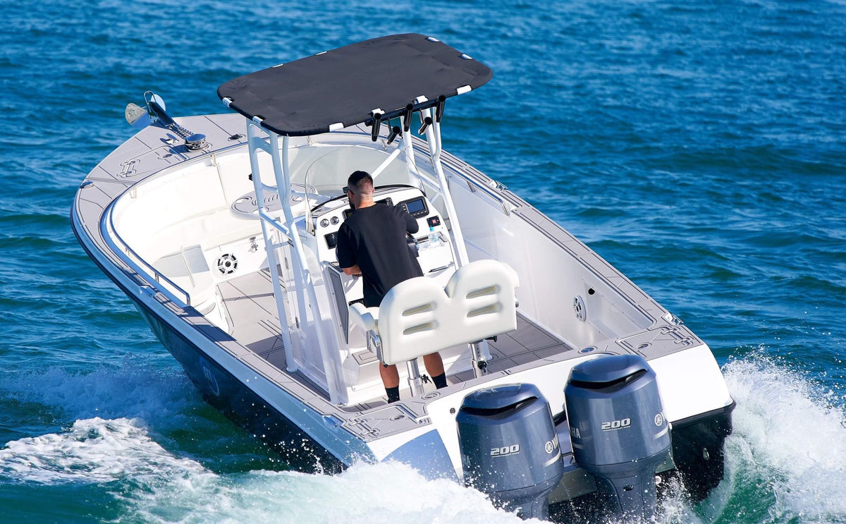 Dolphin Pro3 Extreme Heavy  Duty T top Anodised Frame Black Canopy