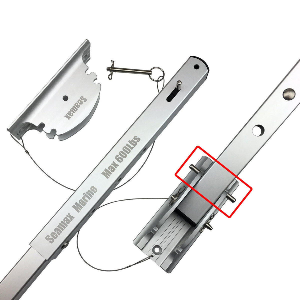 2 x Pin for Deluxe Boat Launching Dolly