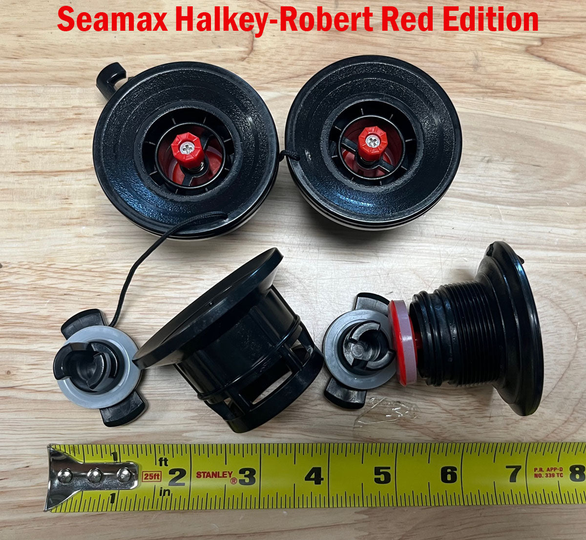 Seamax Traditional H.R. Air Valve or Leafield C7 Air Valve with Sealan ...