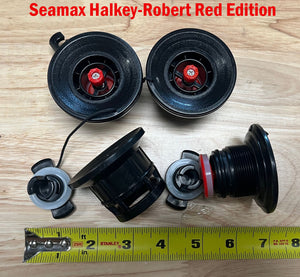 Seamax Traditional H.R. Air Valve or Leafield C7 Air Valve with Sealant Reinforcement Package for Inflatable Boats