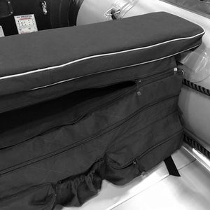 Standard Inflatable Boat Bench Seat, Made by Aluminum, Includes Triangle Style Brackets