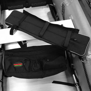 Standard Inflatable Boat Bench Seat, Made by Aluminum, Includes Triangle Style Brackets