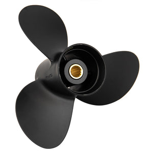 Genuine Propeller fits Tohatsu / Nissan / Mercury 25, 30 HP - Aluminum, 3-Blade 9.9" Diam. x 14" Pitch, Part# : 3R0B645290