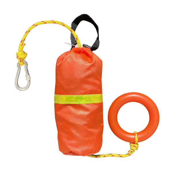 Seamax Throw Rope Bag with 68FT Braided Floating Line – Heavy Duty Pol ...