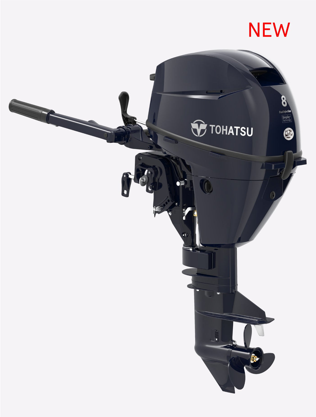 Tohatsu 4-Stroke 8HP Outboard Motor