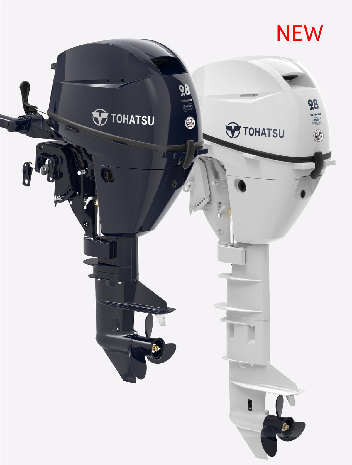 2026 - Tohatsu 4-Stroke 9.8HP Outboard Motor