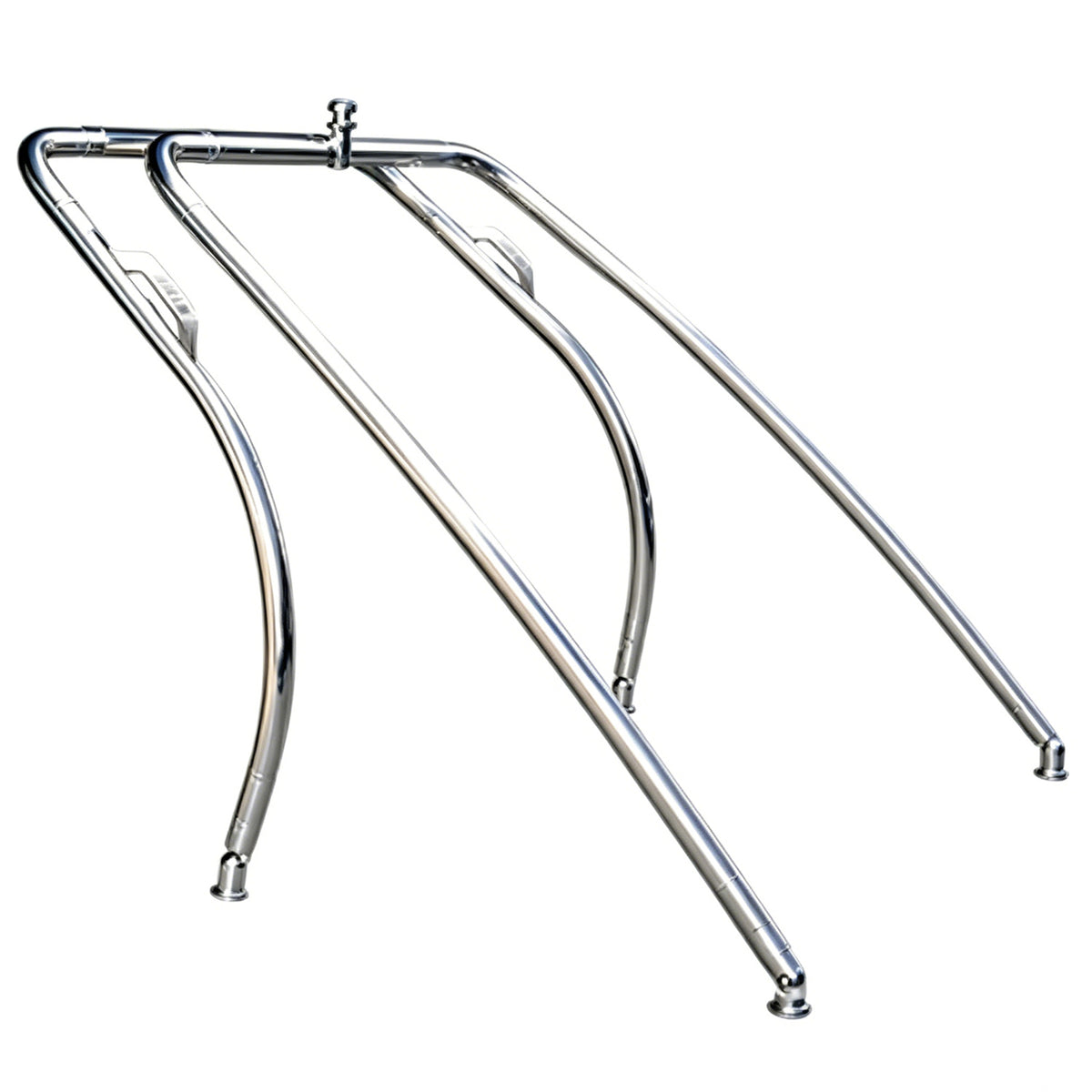 Reborn Thrust Wakeboard Tower, Forward or Rear Facing Install, Enhanced Strength Forward Mount, Universal Fit, Sleek Design, Multiple Color (Polished, White, Glossy Black)